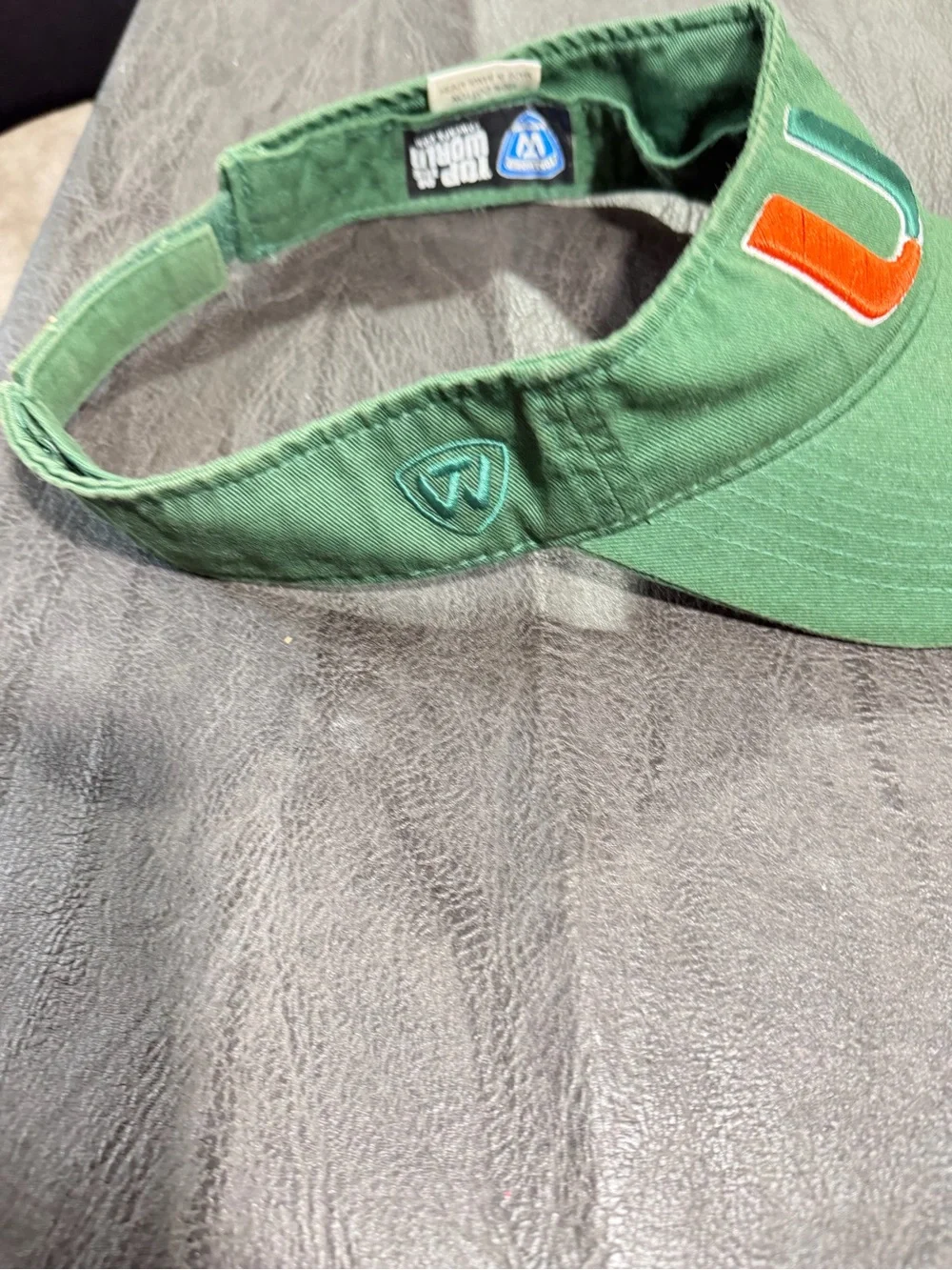 Vintage Miami Hurricanes visor